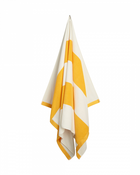 Gant Strandhandtuch Bold Stripe Daffodil Yellow