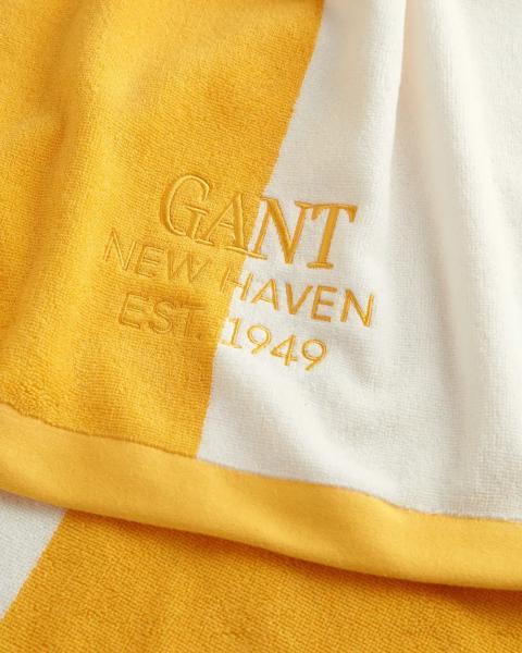 Gant Strandhandtuch Bold Stripe Daffodil Yellow