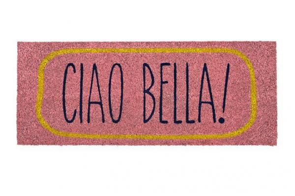 Gift Company Fußmatte Ciao Bella rosa Gift Company Fußmatte Ciao Bella rosa