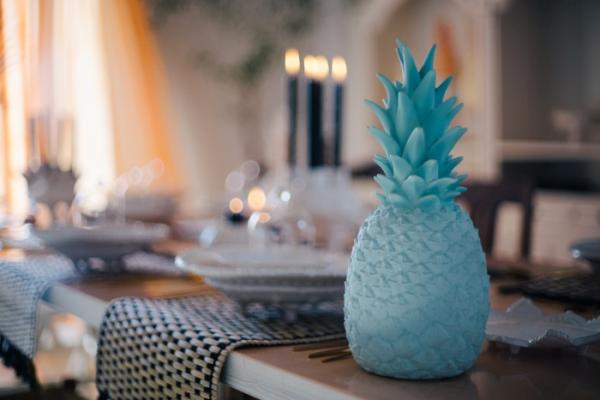 The PINACOLADA ocean türkis, Mood, Tisch, Lampe