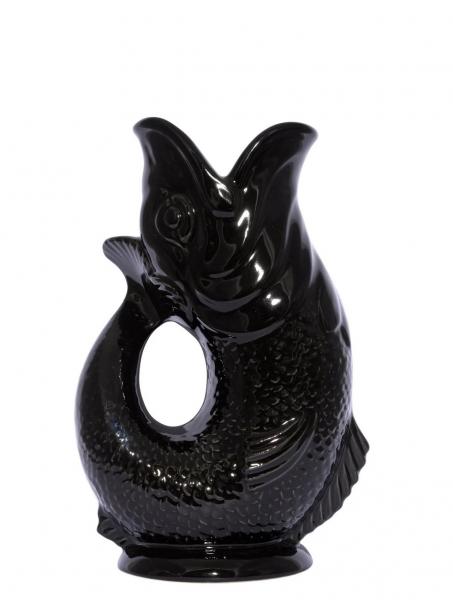 Gluggle Jug Wasserkrug schwarz L Gluggle Jug Wasserkrug schwarz L