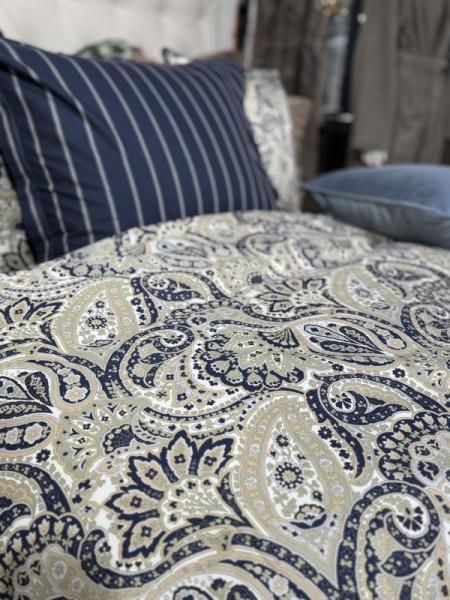 Gant Home Archive Paisley Bettbezug Faded Sage
