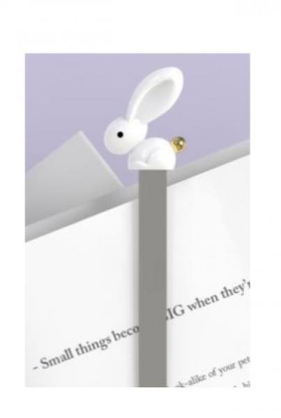 Lesezeichen Hase weiß Lesezeichen Hase weiß