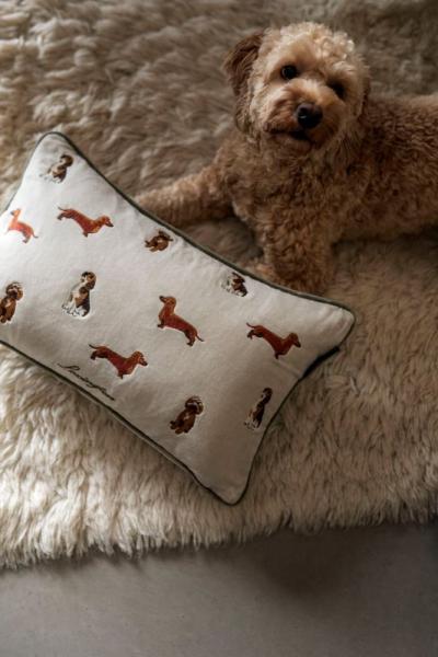 Lexington Kissenbezug Dogs Organic Cotton Velvet