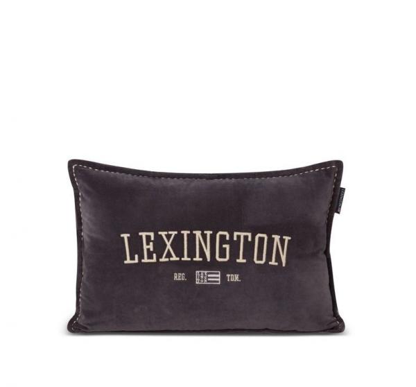 Lexington Kissenbezug Velvet Logo Message Organic Cotton Lexington Kissenbezug Velvet Logo Message Organic Cotton