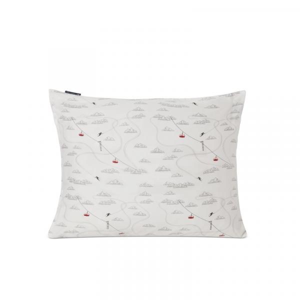 Lexington Kissenhülle Winter Printed Cotton Sateen Bed