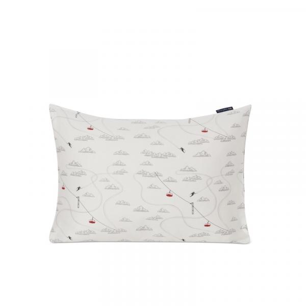 Lexington Kissenhülle Winter Printed Cotton Sateen Bed