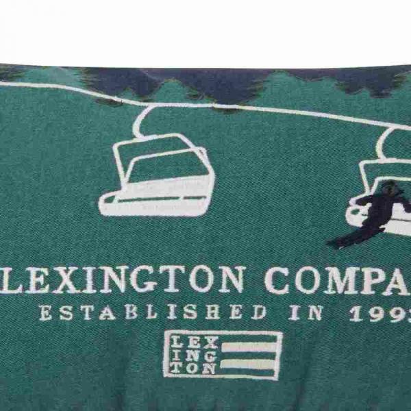 Lexington Kissenhülle Ski Lift Organic Cotton Twill, Details