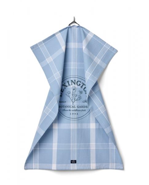 Lexington Küchentuch Botanical Checked Organic Cotton White, Blue Lexington Küchentuch Botanical Checked Organic Cotton White, Blue
