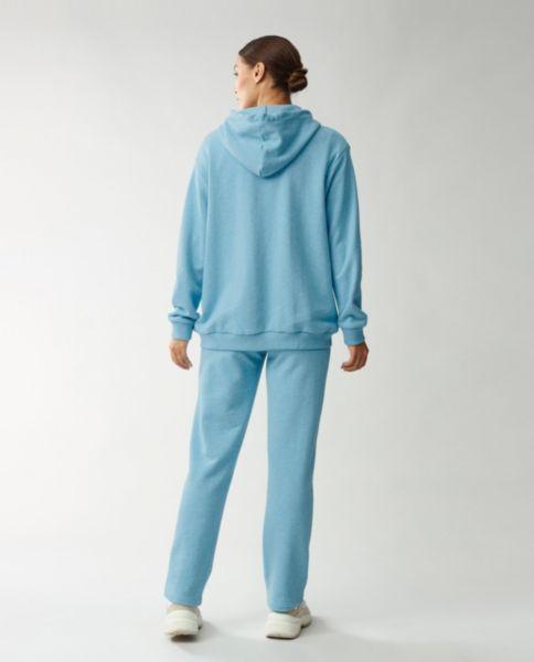 Lexington Chloe Zip Hood Light Blue Melange, Mood, Ruecken, Model