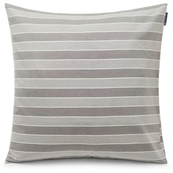 Lexington Kopfkissenbezug Gray/White Striped Lyocell/Cotton, wunderschoen