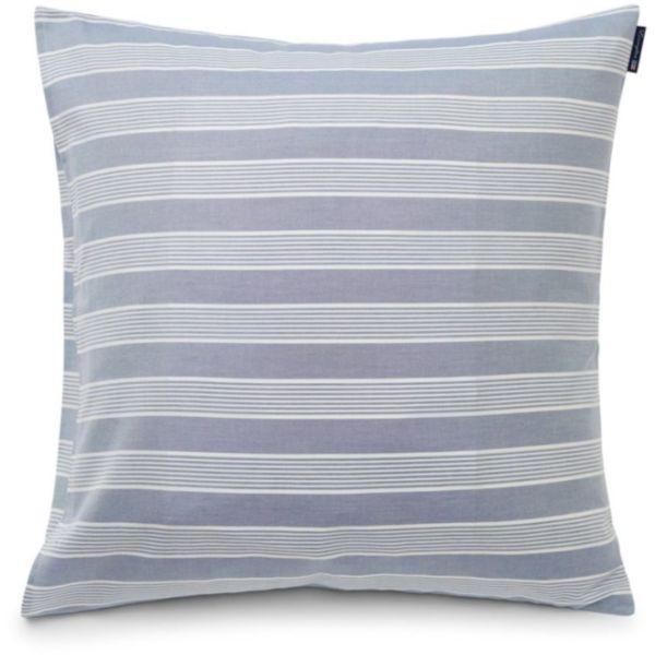 Lexington Kopfkissenbezug Blue/Off White Striped Lyocell/Cotton, kuschelig, trendig