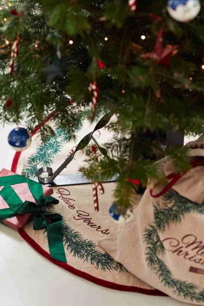 Lexington Papier Maché Weihnachtskugel Christmas Ornament SET Blue/White/Red