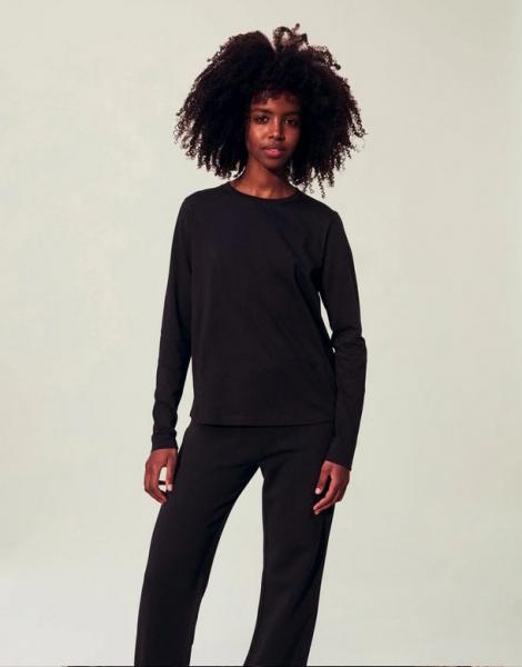 Lexington Micaela Long Sleeve Tee black