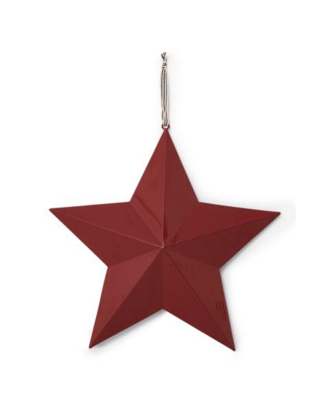 Lexington Metal Star Red 40 x 40 cm, groß, schoen
