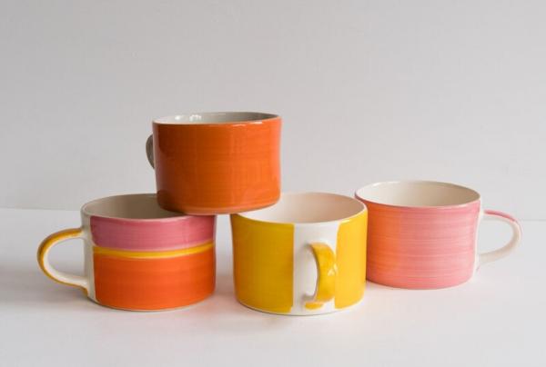 Musango Mugs Tri-colour Sunrise