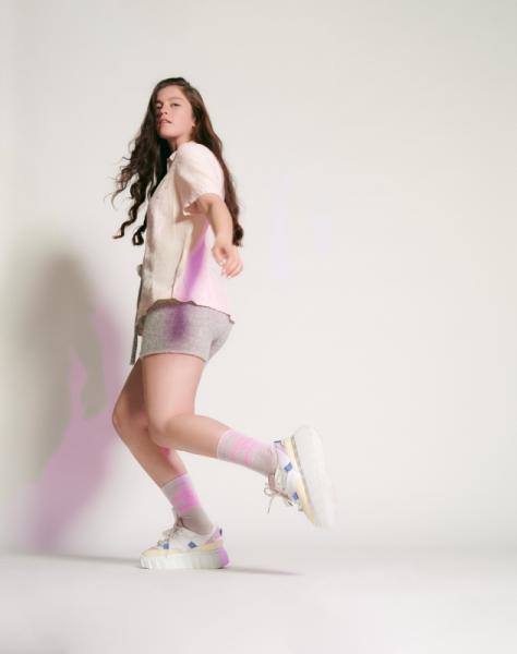 ooley Socken Pastel Neon Pink ooley Socken Pastel Neon Pink