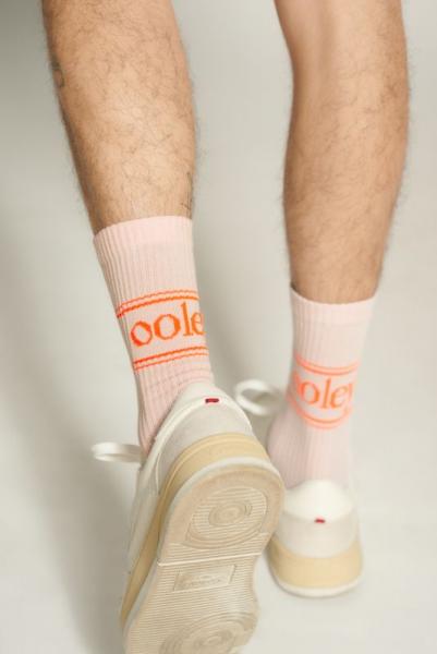 ooley Socken Pastel Neon Flamingo