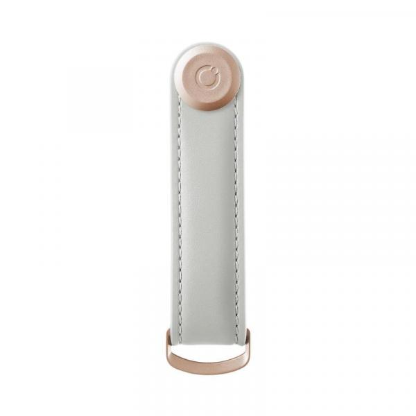 Orbitkey 2.0 Schlüsselorganisator Leather Stone Grey