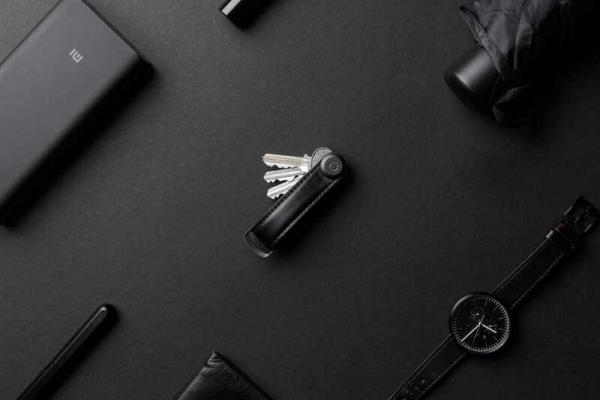  Orbitkey 2.0 Schlüsselorganisator Leather Black 