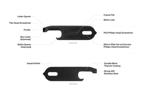 Orbitkey Multi-Tool V2 - silver