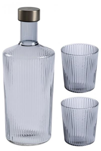 Paveau Glasflasche Trinkglas Twilight Geschenkset Paveau Glasflasche Trinkglas Twilight Geschenkset
