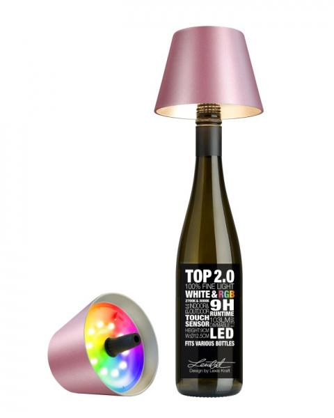 sompex Akku Leuchte Top 2.0. pink metallic sompex Akku Leuchte Top 2.0. pink metallic