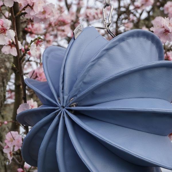 Lampion Barlooon in taubenblau