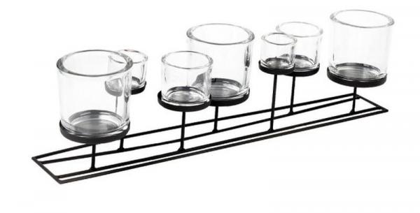 WMG E-Windlicht Lincoln mit Glas, schoen, Windlicht, Teelicht, schick