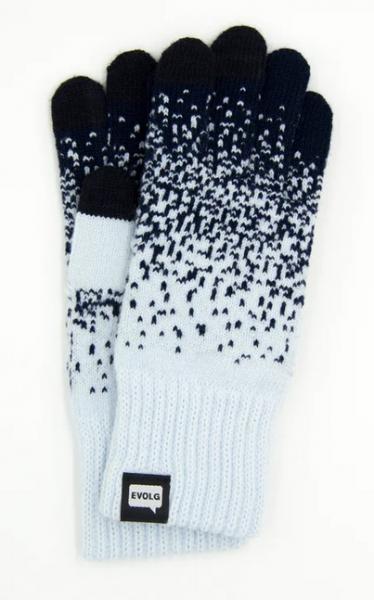 Evolg Handschuhe Scrub Navy Pale Blue, Verlauf, schoen, modern