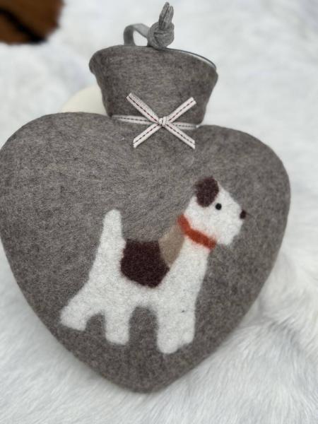 Dorothee Lehnen Herzwärmflasche Jacky- cashmere Dorothee Lehnen Herzwärmflasche Jacky- cashmere