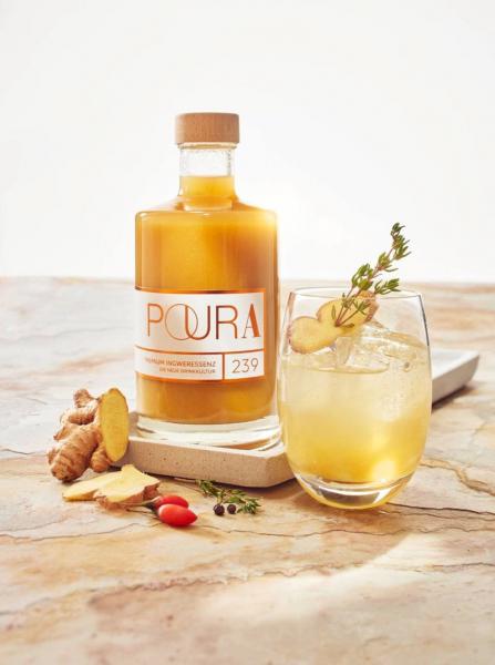 Ingwer Essenz Poura - 195ml, Mood, lecker
