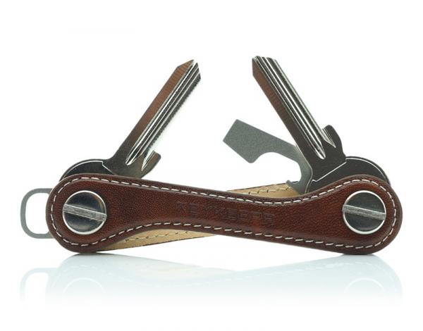 KeyKeepa Original Schlüsselorganizer in Leder Mocca Brown KeyKeepa Original Schlüsselorganizer in Leder Mocca Brown
