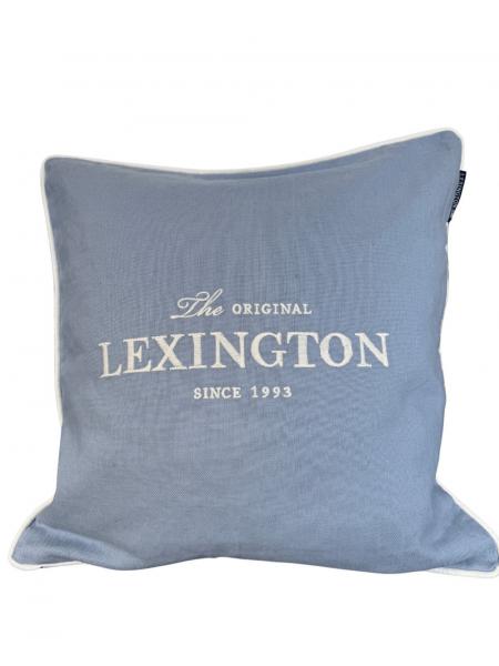 Lexington Kissenhülle Original Logo Cotton Blue, White