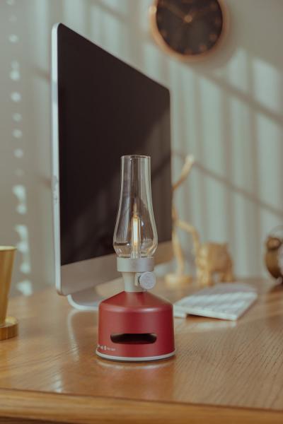 Laterne Led mit Bluetooth Lautsprecher MoriMori Lumi Wine