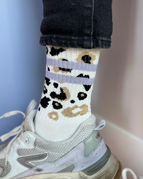ooley Socken Leo allover Lilac ooley Socken Leo allover Lilac