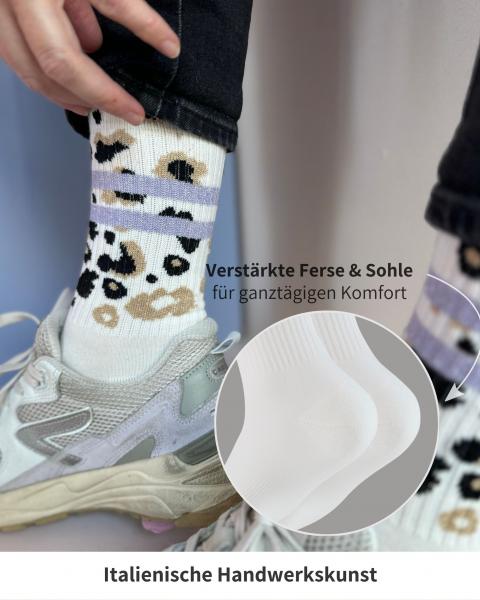 ooley Socken Leo allover Lilac ooley Socken Leo allover Lilac