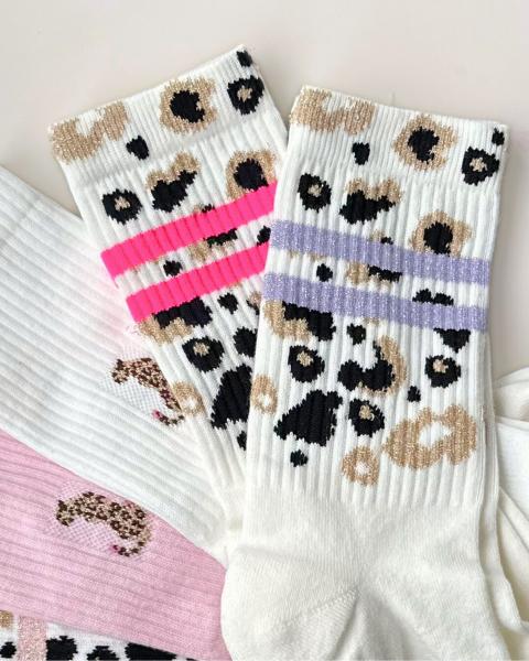 ooley Socken Leo allover Lilac ooley Socken Leo allover Lilac