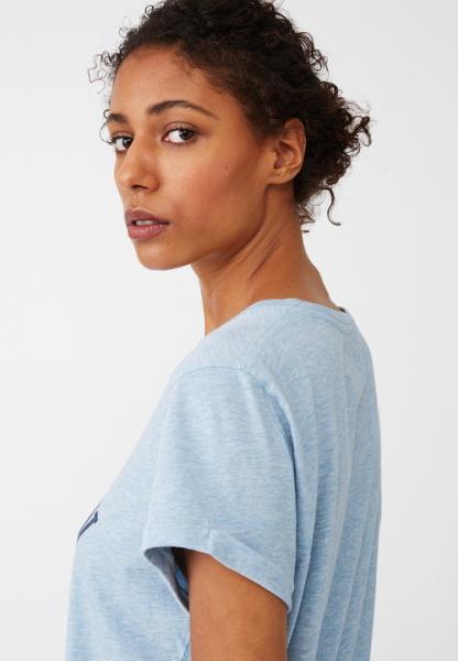 Lexington Vanessa Tee T-Shirt Light Blue Melange