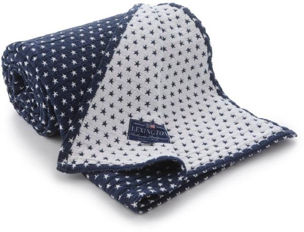 Lexington Bettüberwurf Star Bedspread Navy Elegant Schick Schoen