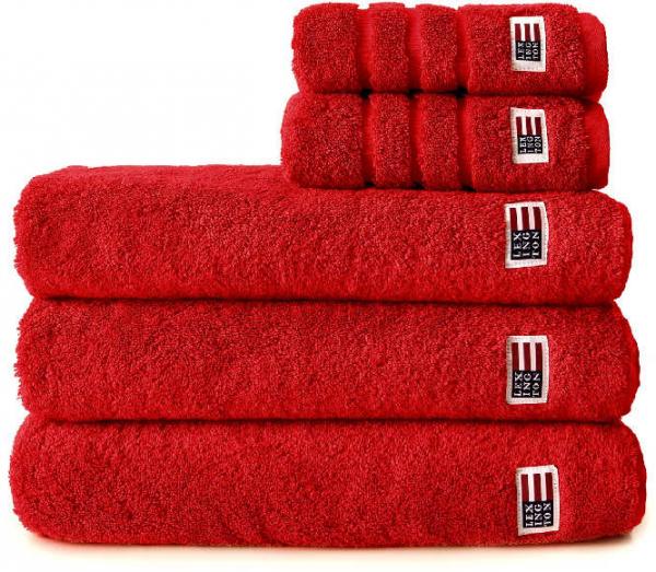 Lexington Handtuch Original Towel Red Rot Bunt Farbe Trend