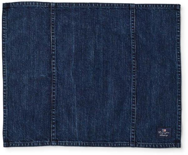 Lexington Platzsetz Icons Cotton Twill Denim Placemat Bluejeans Style