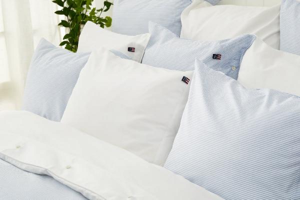 Lexington Kopfkissenbezug Icons Pin Point Blue White Pillowcase