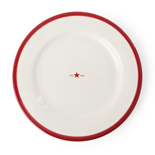 Lexington Earthenware Details Dessert Plate