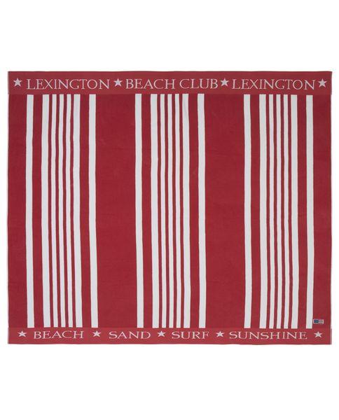Lexington Strandtuch Family Beach Red/White, Schoen, Fein, Modern 