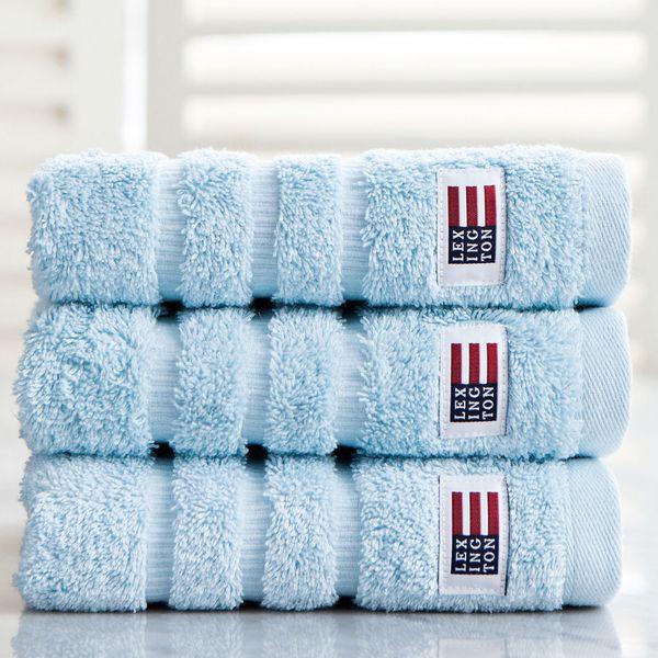 Lexington Handtuch Original Towel Teal Blue, Flauschig, Schoen, Morgen