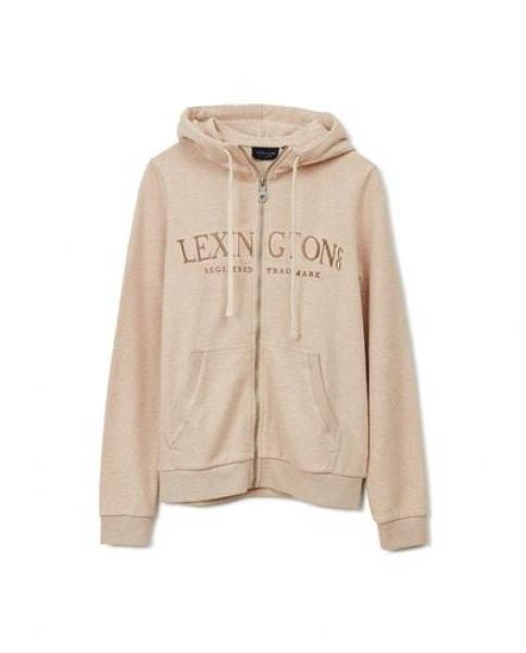 Lexington Kimberly Hoodie Light Beige Melange, schick, kuschelig