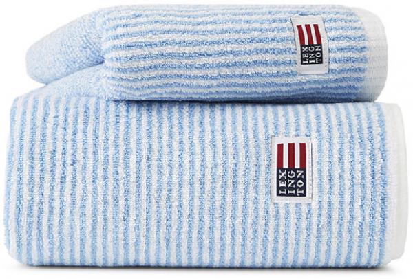 Lexington Handtuch Original Towel White Blue Striped Blau Streifen Schoen Lexington Handtuch Original Towel White Blue Striped Blau Streifen Schoen