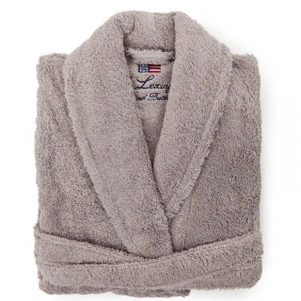 Lexington Bademantel Original Bathrobe Grey Lexington Bademantel Original Bathrobe Grey