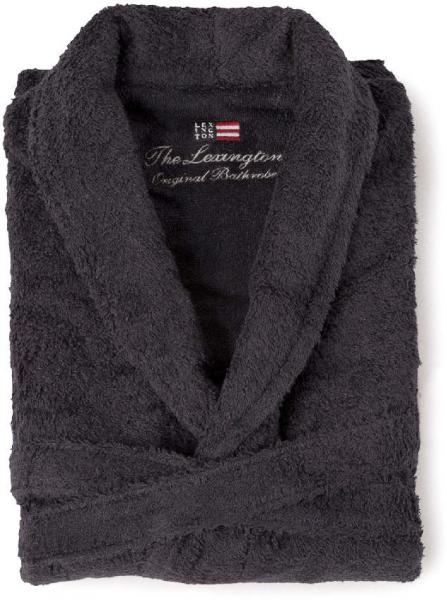 Lexington Bademantel Original Bathrobe Charcoal Schick Schoen Neu Bequem Lexington Bademantel Original Bathrobe Charcoal Schick Schoen Neu Bequem